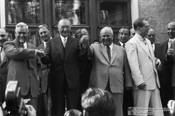 Staatsbesuch von Bundeskanzler Konrad Adenauer in Moskau (11. September 1955)